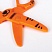 превью Ножницы ПИФАГОР «Тигренок», 120 мм, с безопасными пластиковыми лезвиями, оранжевые, картонная упаковка с европодвесом
