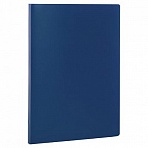 Папка с пластиковым скоросшивателем STAFF, синяя, до 100 листов, 0.5 мм, 229230