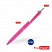превью Ручка шариковая Luxor «Rega» синяя, 0.7 мм, корпус розовый/хром, кнопочный механизм, футляр