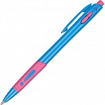 Ручка шариковая автоматическая Attache Vegas гол-роз корп,0.33мм син B-575M