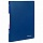Папка 30 вкладышей BRAUBERG 'Office', синяя, 0,5 мм