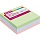 Стикеры Attache 38×51 мм пастельные 4 цвета (12 блоков по 100 листов)