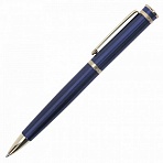 Ручка бизнес-класса шариковая BRAUBERG «Perfect Blue», корпус синий, узел 1 мм, линия письма 0.7 мм, синяя
