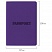 превью Обложка для паспорта STAFFмягкий полиуретан«ПАСПОРТ»фиолетовая237608