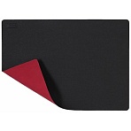Коврик на стол Attache 30×42см Сафьян дуо прем. перепл. материал черн-красный