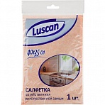 Салфетка хозяйственная Luscan искусст замша 250г/м2 40×35см