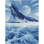 Алмазная мозаика ТРИ СОВЫ «Байкал», 40×50см, холст на деревянном подрамнике, картонная коробка с пластиковой ручкой