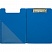 превью Папка-планшет с зажимом Attache A5 синяя с крышкой