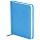 Ежедневник недатированный, A6, 136л., кожзам, OfficeSpace «Winner», небесно-голубой