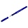 Ручка гелевая Berlingo «Velvet» синяя, 0.5мм, прорезиненный корпус