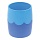 Подставка-органайзер СТАММ (стакан для ручек), сине-голубая, непрозрачная
