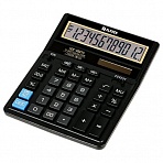 Калькулятор настольный Eleven SDC-888TII, 12 разрядов, двойное питание, 158×203×31мм, черный