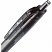 превью Ручка шариковая автоматическая Deli Arris черная (толщина линии 0.35 мм)