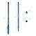 превью Ручка шариковая ERICH KRAUSE «Cocktail», корп. цветной , толщ.письма 0,6мм, 33518, синяя