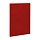 Папка с 30 вкладышами СТАММ А4, 17мм, 500мкм, пластик, красная