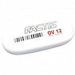 Резинка стирательная FACTIS OV 12 (Испания), овальная, 61×28×13 мм, мягкая, синтетический каучук