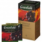 Чай Greenfield Festive Grape, фруктовый, 25 пакетиков