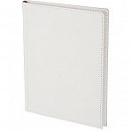 Ежедневник недатированный Альт Velvet искусственная кожа Soft Touch A5+ 136 листов белый (146×206 мм)