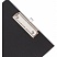 превью Папка-планшет с 2 зажимами Attache A4 черная горизонтальная/вертикальная