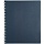 Тетрадь 80л., А5, клетка на гребне Hatber «Metallic. Темно-синяя», пластиковая обложка