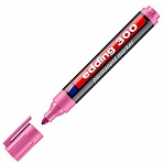 Маркер перманентный Edding 300/9 розовый (толщина линии 1.5-3 мм)