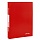 Папка 100 вкладышей BRAUBERG «Office», красная, 0.8 мм