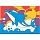 Картина по номерам д/малыш ВЕСЕЛЫЕ КАРТИНКИ Радостный дельфин набор Ркн-090