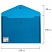 превью Папка-конверт с кнопкой BRAUBERG, А4, непрозрачная, плотная, синяя, до 100 листов, 0,20 мм