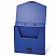 превью Портфель пластиковый BRAUBERG "Energy", А4, 256х330 мм, без отделений, синий