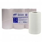 Полотенца бумажные в рулонах с центральной вытяжкой Luscan Professional Optima 1-слойные 6 рулонов по 120 метров (артикул производителя 1665347)
