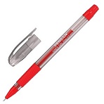 Ручка гелевая неавтоматическая Pensan SOFT GEL шарик 0.5мм, красная