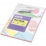 Бумага цветная OfficeSpace «Pale Color», A4, 80 г/м², 100л., (розовый)