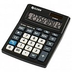 Калькулятор настольный Eleven Business Line CMB1201-BK, 12 разрядов, двойное питание, 102×137×31мм, черный