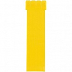 Набор закладок для книг 7×370мм (ляссе с клеевым краем), ArtSpace, 08 шт., желтый