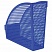 превью Лоток вертикальный для бумаг STAFF «Profit», 270×100×250 мм, сетчатый, полипропилен, синий, 237250
