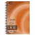превью Бизнес-тетрадь LightBook А4 100 листов оранжевая в клетку на спирали