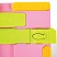 превью Подставка для книг ЮНЛАНДИЯ, с боковыми зажимами, регулируемый наклон, пластик, розовая