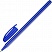 превью Ручка шариковая одноразовая Attache Economy синяя (синий корпус, толщина линии 0.7 мм)