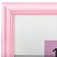 превью Рамка 15×21 см небьющаяся, багет 17.5 мм, пластик, BRAUBERG «Colorful», розовая
