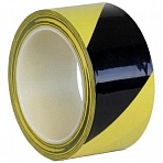 Лента для разметки желтая/черная 50 мм x 33 м 180 мкм (артикул производителя KMLW05033)