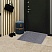 превью Коврик входной ворсовый влаго-грязезащитный ЛАЙМА/ЛЮБАША, 60×90 см, ребристый, толщина 7 мм, серый