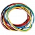 превью Резинки банковские универсальные, BRAUBERG 500 г, диаметр 60 мм, цветные, натуральный каучук