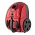 превью Пылесос BRAYER BR4223, с пылесборником, 1800 Вт, мощность всасывания 380 Вт, черный/красный