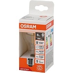 Лампа светодиодная OSRAM LSCLA75 6W/840 230VFILCL E27 FS1