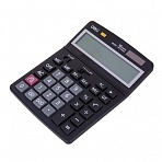 Калькулятор настольный полноразмерный Deli E39259 16-разрядный черный