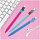 Ручка гелевая стираемая MESHU «Cute Cats» синяя, 0.5мм, колп. ассорти