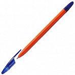 Ручка шариковая неавтоматическая масляная Attache 555 синяя (толщина линии 0.7 мм)