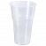 превью Одноразовые стаканы ЛАЙМА Бюджет, комплект 20 шт., пластиковые, 0.5 л, прозрачные, ПП, холодное/горячее