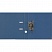 превью Папка-регистратор 75 мм (+/- 5 мм) ПБП2 синий с мет. уголком  