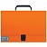 превью Папка-портфель 1 отделение Berlingo «Color Zone» A4, 330×230×35мм, 1000мкм, оранжевая